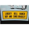 Image 3 : PORCELAIN BRAHMANS COW CATTLE LIVESTOCK SIGN
