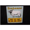 Image 4 : PORCELAIN BRAHMANS COW CATTLE LIVESTOCK SIGN