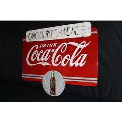 PORCELAIN DRINK COCA COLA SIGN