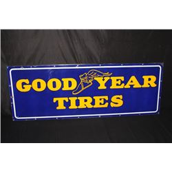 PORCELAIN GOOD YEAR TIRES SIGN