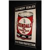 Image 1 : KENDALL 2000 MILE MOTOR OIL SIGN OIL CAN