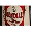 Image 3 : KENDALL 2000 MILE MOTOR OIL SIGN OIL CAN