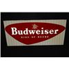 Image 1 : BUDWEISER KING OF BEERS TIN SIGN