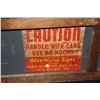 Image 7 : WOLFS HEAD MOTOR OIL VERTICAL TIN SIGN