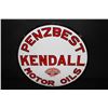 Image 1 : PORCELAIN KENDALL PENZBEST MOTOR OIL SIGN