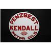 Image 3 : PORCELAIN KENDALL PENZBEST MOTOR OIL SIGN