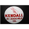 Image 1 : PORCELAIN KENDALL THE 2000 MILE MOTOR OIL SIGN