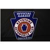 Image 1 : PORCELAINKEYSTONE AUTOMOBILE CLUB GARAGE SIGN