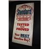 Image 1 : RARE STANDARD OIL CO RED CROWN GASOLINE SIGN