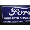 Image 2 : PORCELAIN FORD AUTHORIZED SERVICE STATION SIGN