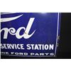 Image 6 : PORCELAIN FORD AUTHORIZED SERVICE STATION SIGN