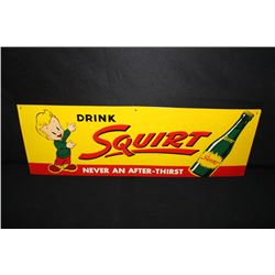 DRINK SQUIRT SODA POP TIN SIGN