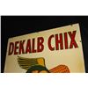 Image 4 : DEKALB CHIX SEED CORN HATCHERY SIGN BRIDGEWATER MI