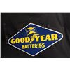Image 1 : PORCELAIN GOOD YEAR BATTERIES SIGN  BRACKET