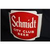 SCHMIDT CITY CLUB BEER SIGN