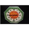 RARE GALENA MOTOR OIL NEON CLOCK SIGN