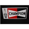 Image 1 : LARGE PORCELAIN CHAMPION SPARK PLUGS SIGN