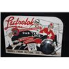 Image 1 : RARE LECTROLOK AUTOMOBILE GAS CAP DISPLAY SIGN