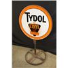 Image 1 : PORCELAIN TYDOL GASOLINE CURB SIGN