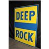 Image 1 : PORCELAIN DEEP ROCK GAS STATION GASOLINE SIGN