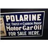 Image 4 : STANDARD OIL CO POLARINE OIL CAN FLANGE SIGN