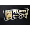 Image 7 : STANDARD OIL CO POLARINE OIL CAN FLANGE SIGN