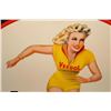 Image 2 : VEEDOL MOTOR OIL ICE SKATING GIRL TIN SIGN