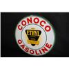 Image 1 : PORCELAIN CONOCO ETHYL GASOLINE SIGN