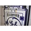 Image 5 : RARE PORCELAIN NEON SIGN GENERAL ELECTRIC ICE BOX