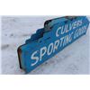 Image 4 : CULVERS SPORTING GOODS PAINTED TIN NEON SIGN