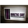 Image 2 : ARCTIC CAT SNOWMOBILE DEALER LIGHTED SIGN