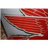 Image 5 : PORCELAIN T-51 MOBIL PEGASUS COOKIE CUTTER SIGN