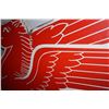 Image 9 : PORCELAIN T-51 MOBIL PEGASUS COOKIE CUTTER SIGN