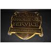 Image 1 : RARE PORCELAIN SIGN LOOMIS ARMORED CAR SERVICE