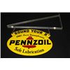 Image 4 : NOS 1965 PENNZOIL SOUND YOUR Z SIGN  BRACKET