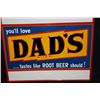 Image 2 : NOS LARGE YOULL ENJOY DADS ROOT BEER SODA SIGN