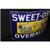 Image 2 : PORCELAIN SWEET ORR UNION OVERALLS CORNER SIGN