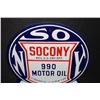 Image 2 : PORCELAIN SOCONY 990 MOTOR OIL FOR FORDS SIGN
