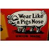 Image 2 : FINCKS RED BAR PIGS NOSE UNION MADE OVERALLS SIGN