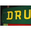 Image 8 : PORCELAIN COCA COLA DRUG STORE SIGN