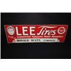 Image 1 : LEE PUNCTURE PROOF TIRES TIN SIGN