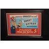 Image 1 : 5 CENT SWEET SIXTEEN BEVERAGES UNCLE SAM SIGN