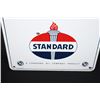 Image 2 : STANDARD OIL CO RED CROWN GASOLINE GAS PUMP SIGN