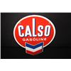 Image 1 : PORCELAIN CALSO GASOLINE GAS PUMP SIGN