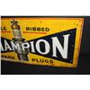 Image 3 : CHAMPION DOUBLE RIBBED SPARK PLUGS SIGN