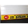 Image 2 : AC FIRE RING SPARK PLUGS LIGHTED SIGN
