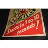 Image 2 : SINCLAIR HC GASOLINE HEAVY PAPER POSTER SIGN