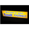Image 2 : WELCOME TO YOUR REXALL PHARMACY LIGHTED SIGN