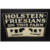 Image 1 : HOLSTEIN FRESIAN DAIRY CATTLE COW THIS FARM SIGN