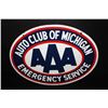 Image 3 : PORCELAIN AAA AUTO CLUB OF MICHIGAN EMERGENCY SIGN